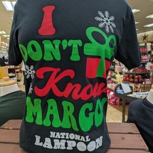 National Lampoon Holiday Graphic Tee "I Don't Know Margo!"